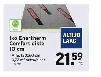 GAMMA Iko enertherm comfort aanbieding