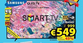 ElectroStock Samsung qled tv aanbieding