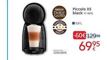 Eldi Piccolo xs black aanbieding