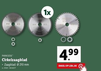 Lidl Cirkelzaagblad aanbieding