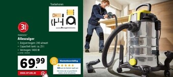 Lidl Alleszuiger aanbieding
