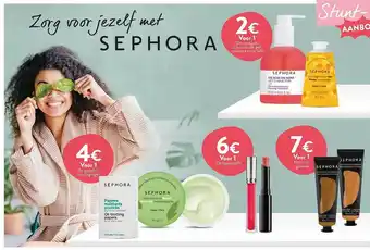 Sephora douchegels, schuimende gels, maskers en scrubs