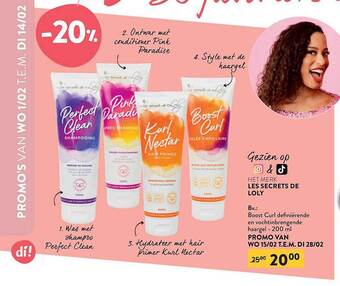 Di Les secrets de loly haargel aanbieding