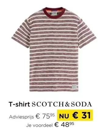 T-shirt scotch& soda