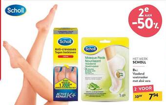 Di Scholl voedend voetmasker aanbieding