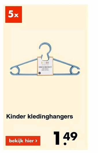 Kinder kledinghangers