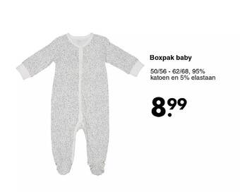 Wibra Boxpak baby aanbieding