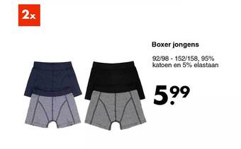 Wibra Boxer jongens aanbieding