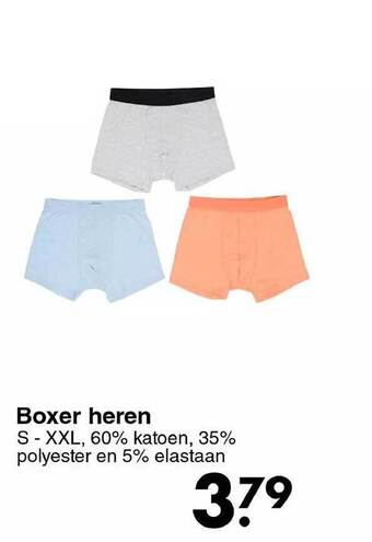 Wibra Boxer heren aanbieding