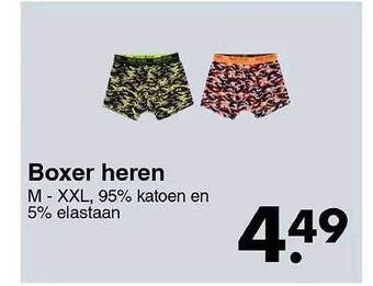 Wibra Boxer heren aanbieding
