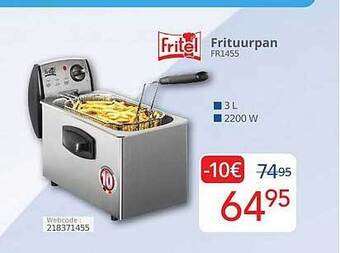 Eldi Fritel frituurpan aanbieding