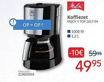 Eldi Koffiezet aanbieding