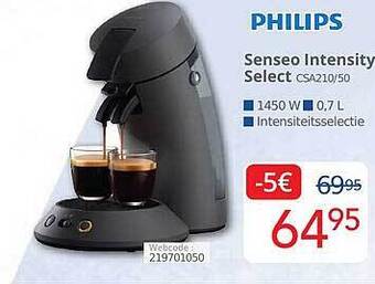 Eldi Philips senseo intensity select aanbieding