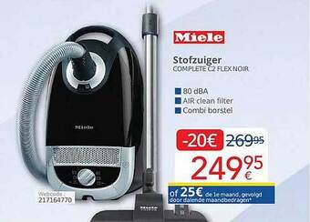 Eldi Miele stofzuiger aanbieding