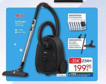 Eldi Aeg stofzuiger aanbieding