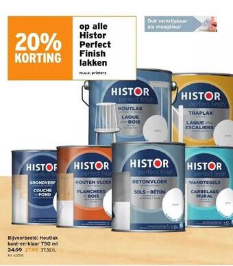 GAMMA Histor perfect finish lakken aanbieding