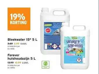 GAMMA Bleekwater, forever huishoudazijn aanbieding