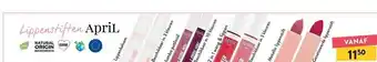 Di Lippenstiften april aanbieding