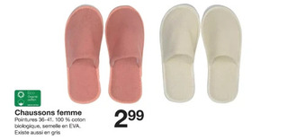 Zeeman Dames pantoffels aanbieding