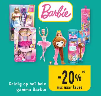 Cora Barbie geldig op het hele gamma barboe aanbieding