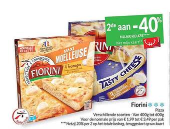 Intermarché Fiorini pizza aanbieding