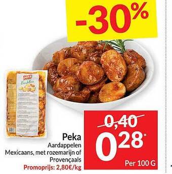 Peka aardappelen
