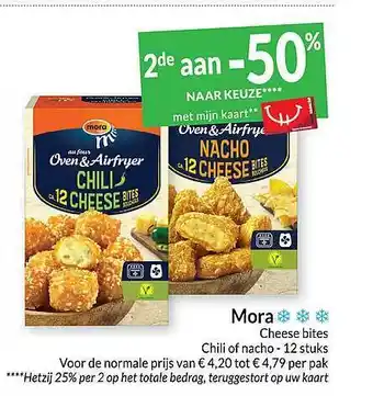 Mora cheese bites