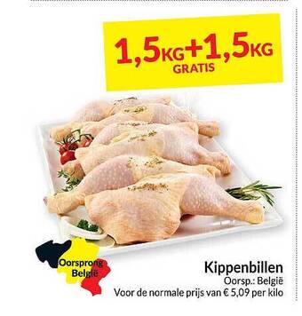 Intermarché Kippenbillen aanbieding