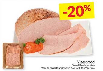 Intermarché Vleesbrood aanbieding