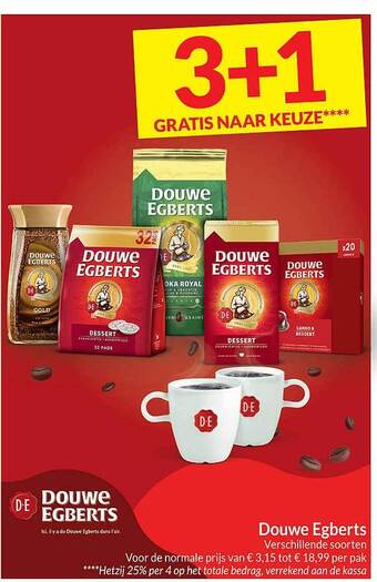 Intermarché Douwe egberts aanbieding
