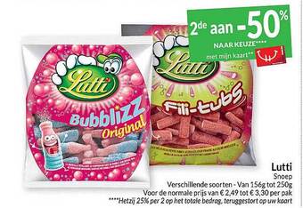 Intermarché Lutti snoep aanbieding
