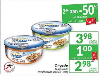 Intermarché Odyssée tonijnsalade aanbieding