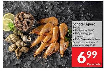 Intermarché Schotel apero aanbieding