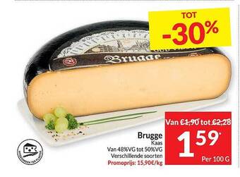 Intermarché Brugge kaas aanbieding