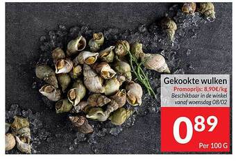 Intermarché Gekookte wulken aanbieding