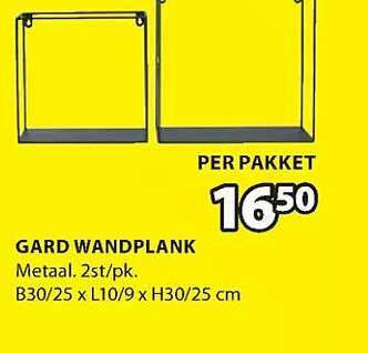 Jysk Gard wandplank aanbieding