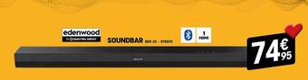 Electro Depot Edenwood soundbar aanbieding