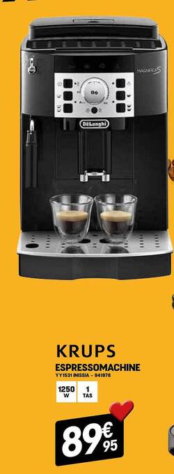 Electro Depot Krups espressomachine aanbieding