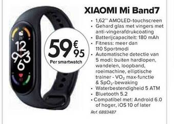 Carrefour Xiaomi mi band7 aanbieding