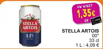 Cora Stella artois 33ck aanbieding