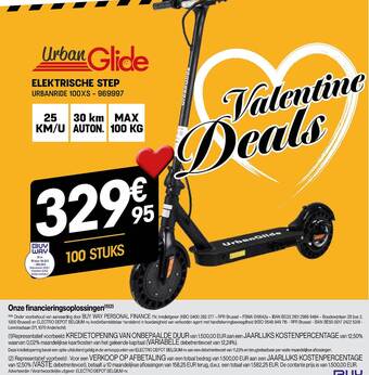 Electro Depot Urban glide elektrische step aanbieding