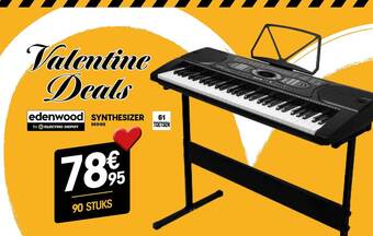 Electro Depot Edenwood synthesizer aanbieding