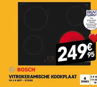 Electro Depot Bosch vitrokeramische kookplaat aanbieding