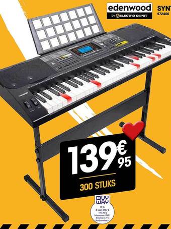 Electro Depot Edenwood synthesizer aanbieding