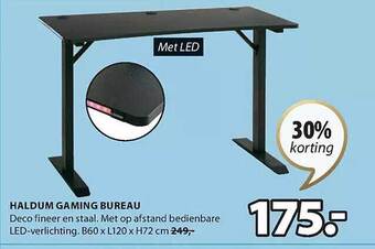 Jysk Haldum gaming bureau aanbieding