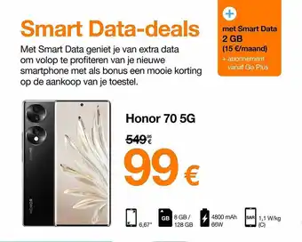 Honor 70 5g