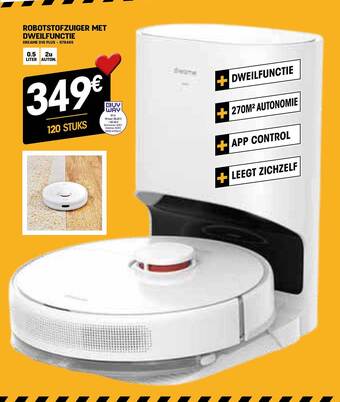 Electro Depot Robotstofzuiger met dweilfunctie aanbieding