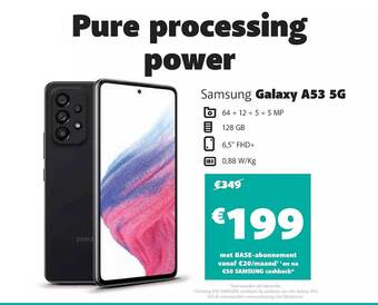 Base Samsung galaxy a53 5g aanbieding