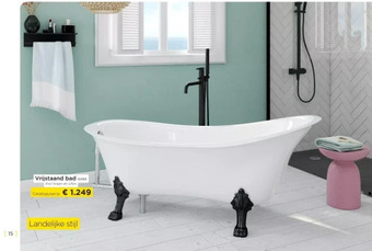 Molecule Vrijstaand bad aanbieding