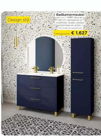 Molecule Badkamermeubel aanbieding